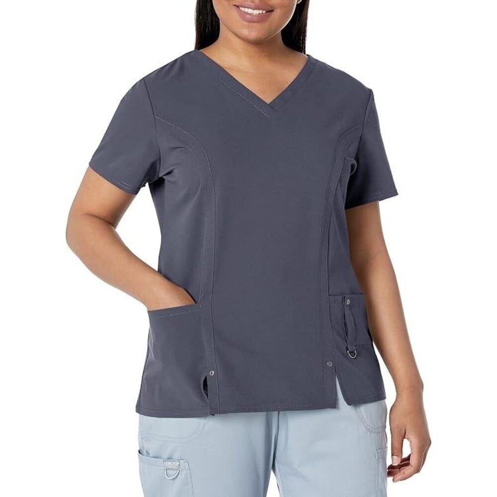 Women's Dickies Xtreme Stretch Scrubs V-Neck Top Size 3XL 82851